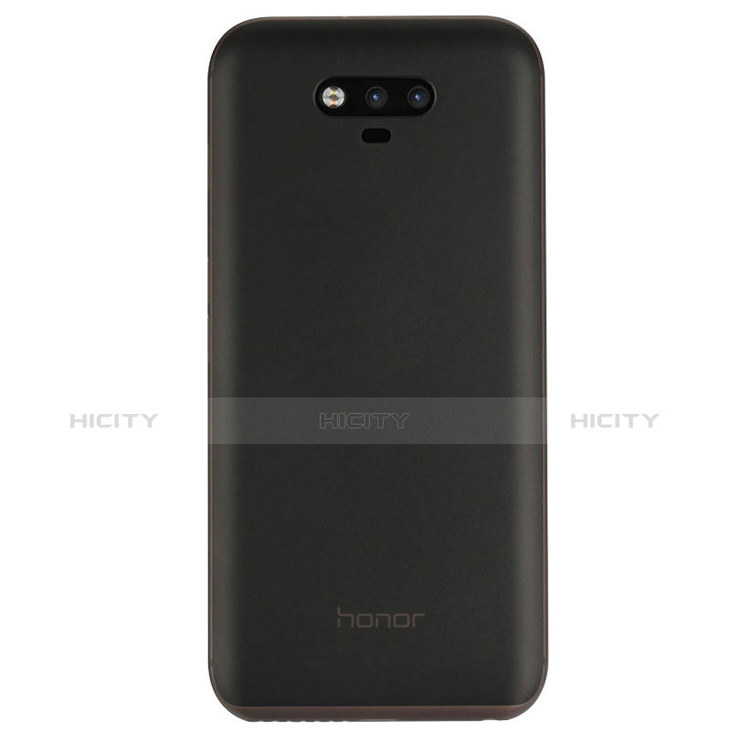 Silikon Schutzhülle Ultra Dünn Tasche Durchsichtig Transparent T02 für Huawei Honor Magic Grau