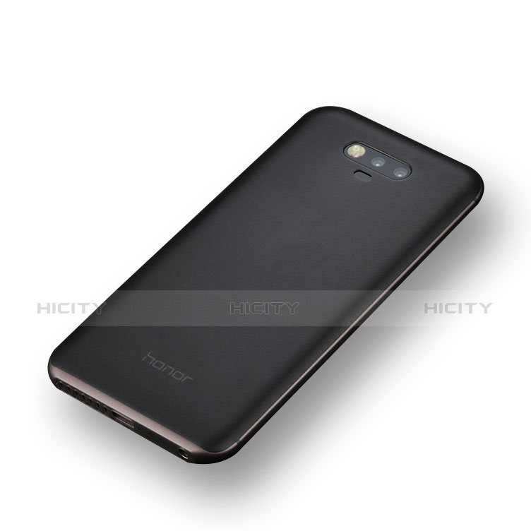 Silikon Schutzhülle Ultra Dünn Tasche Durchsichtig Transparent T02 für Huawei Honor Magic Grau groß