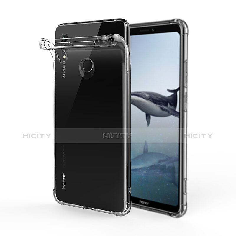 Silikon Schutzhülle Ultra Dünn Tasche Durchsichtig Transparent T02 für Huawei Honor Note 10 Klar