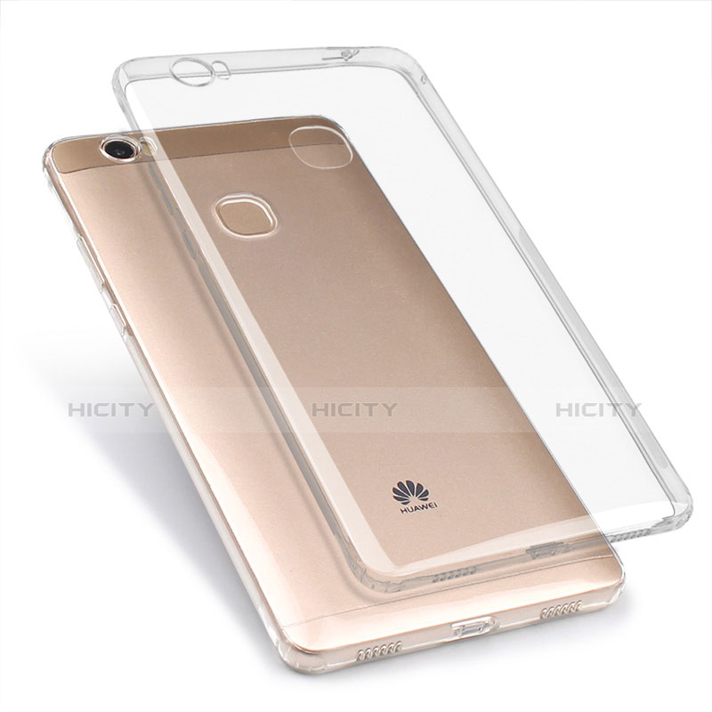 Silikon Schutzhülle Ultra Dünn Tasche Durchsichtig Transparent T02 für Huawei Honor Note 8 Klar groß