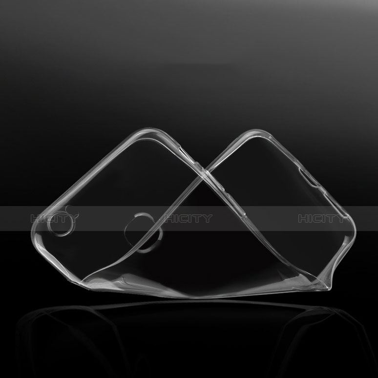 Silikon Schutzhülle Ultra Dünn Tasche Durchsichtig Transparent T02 für Huawei Honor Note 8 Klar groß