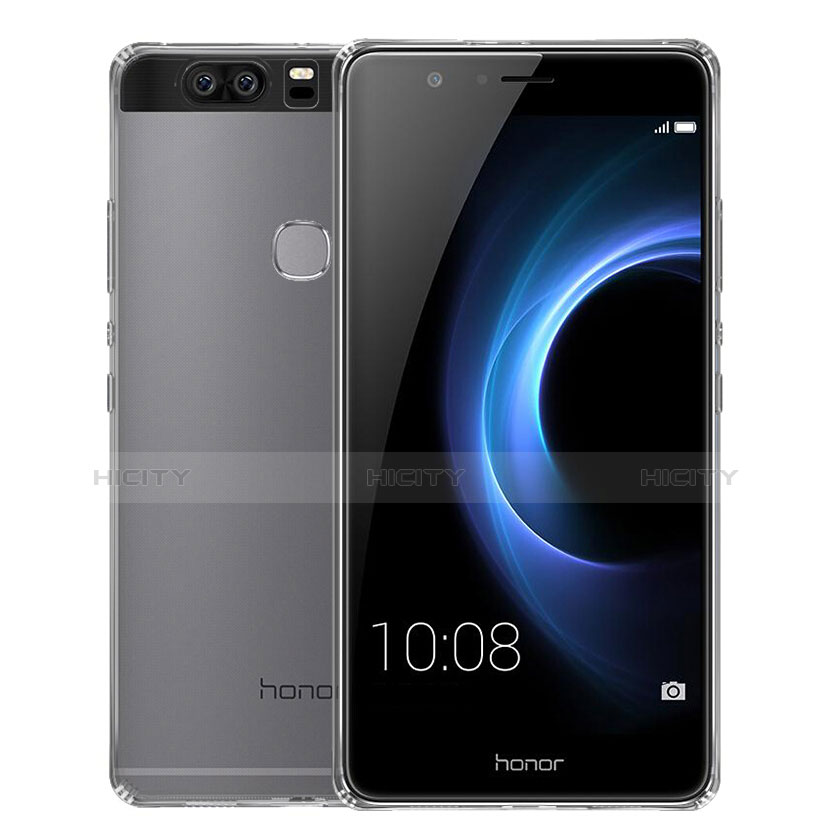 Silikon Schutzhülle Ultra Dünn Tasche Durchsichtig Transparent T02 für Huawei Honor V8 Klar Plus