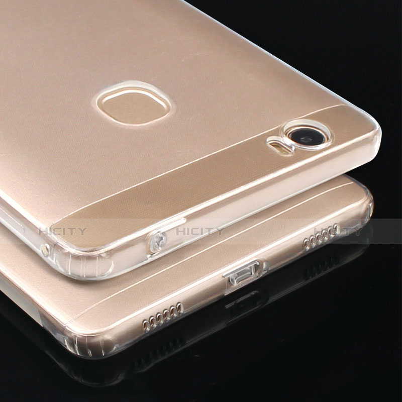 Silikon Schutzhülle Ultra Dünn Tasche Durchsichtig Transparent T02 für Huawei Honor V8 Max Klar groß