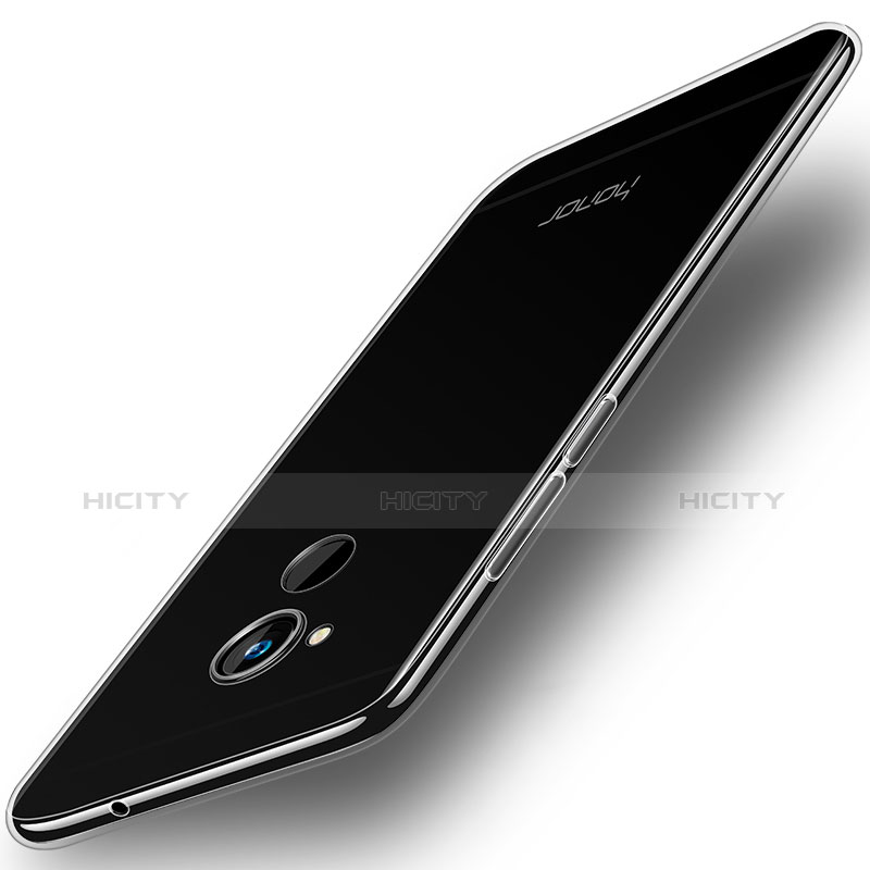 Silikon Schutzhülle Ultra Dünn Tasche Durchsichtig Transparent T02 für Huawei Honor V9 Play Klar Plus