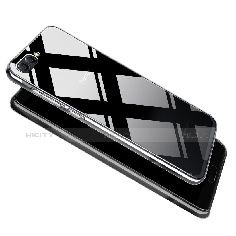 Silikon Schutzhülle Ultra Dünn Tasche Durchsichtig Transparent T02 für Huawei Honor View 10 Klar groß