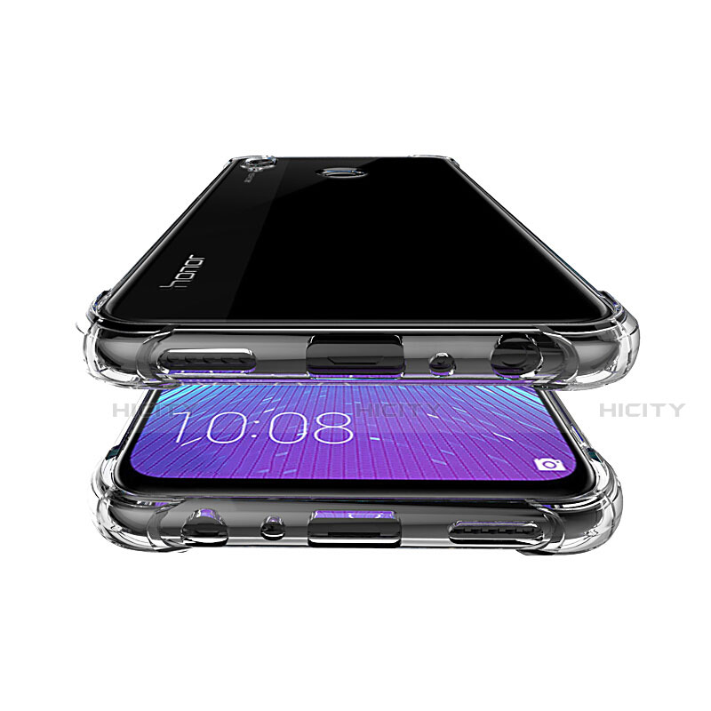 Silikon Schutzhülle Ultra Dünn Tasche Durchsichtig Transparent T02 für Huawei Honor View 10 Lite Klar groß