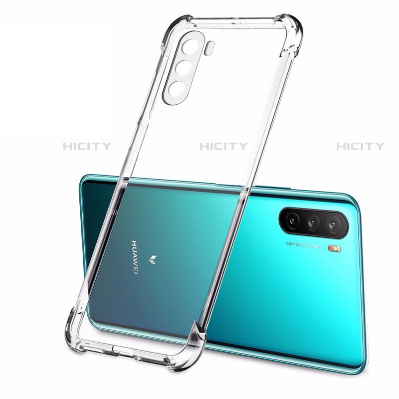 Silikon Schutzhülle Ultra Dünn Tasche Durchsichtig Transparent T02 für Huawei Mate 40 Lite 5G Klar Plus