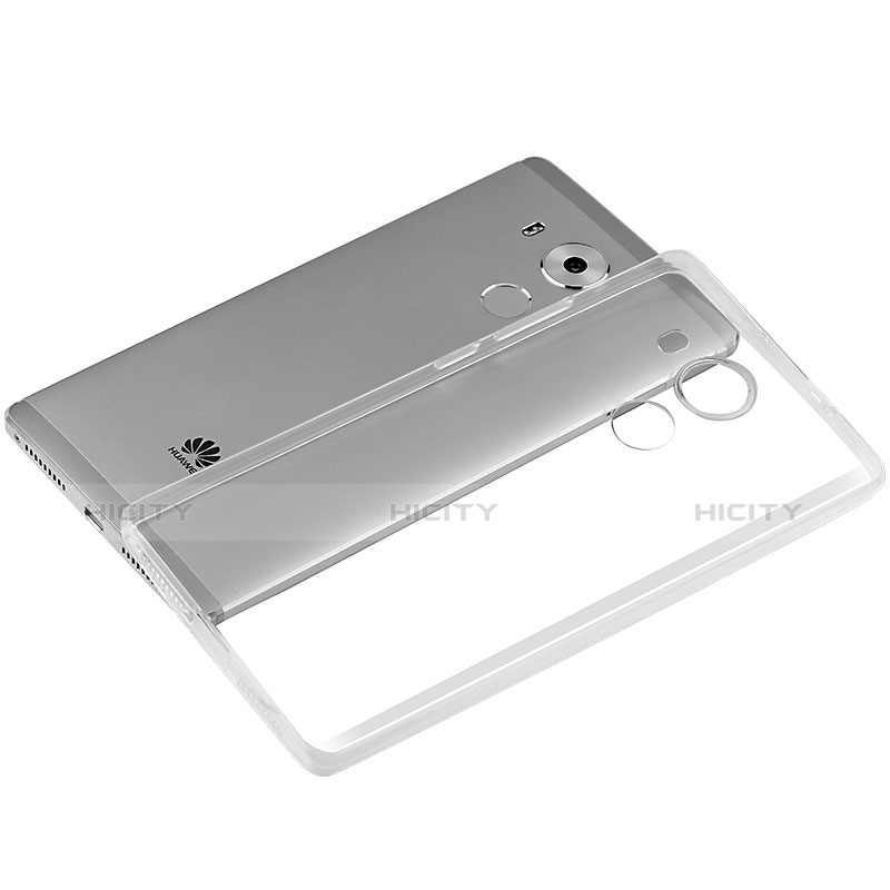 Silikon Schutzhülle Ultra Dünn Tasche Durchsichtig Transparent T02 für Huawei Mate 8 Klar