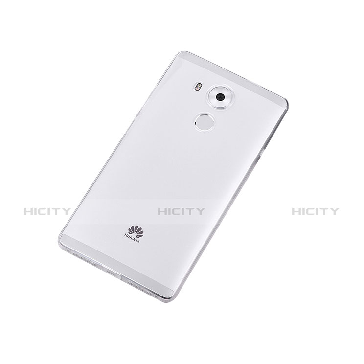 Silikon Schutzhülle Ultra Dünn Tasche Durchsichtig Transparent T02 für Huawei Mate 8 Klar