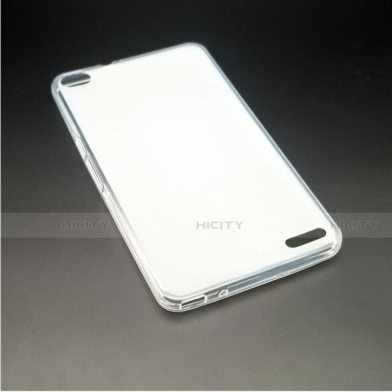 Silikon Schutzhülle Ultra Dünn Tasche Durchsichtig Transparent T02 für Huawei MediaPad X2 Klar groß