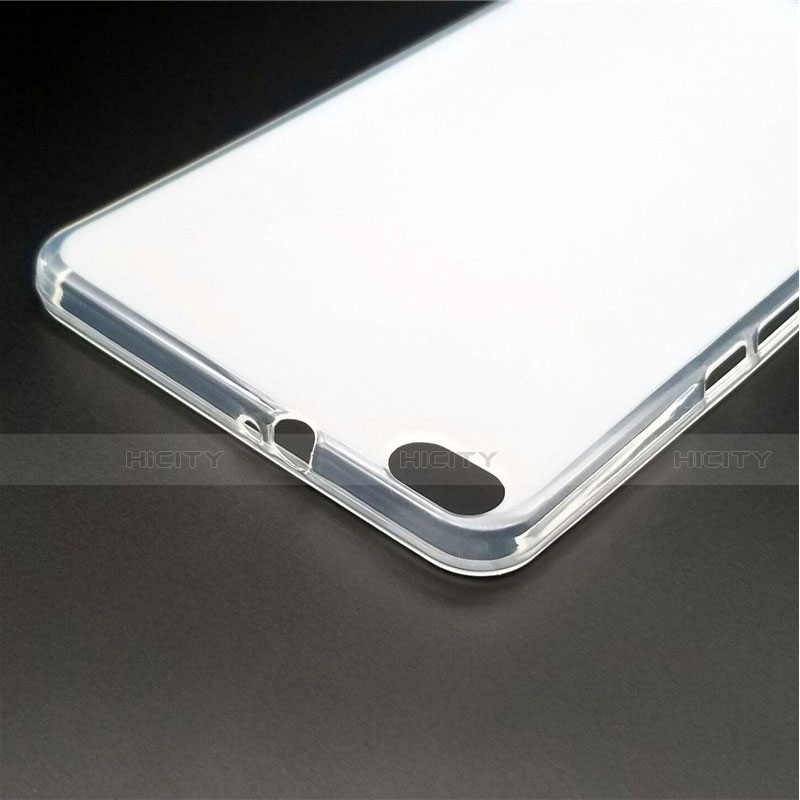 Silikon Schutzhülle Ultra Dünn Tasche Durchsichtig Transparent T02 für Huawei MediaPad X2 Klar groß