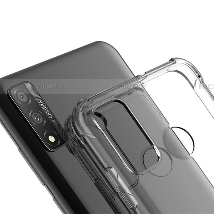 Silikon Schutzhülle Ultra Dünn Tasche Durchsichtig Transparent T02 für Huawei Y8s Klar groß