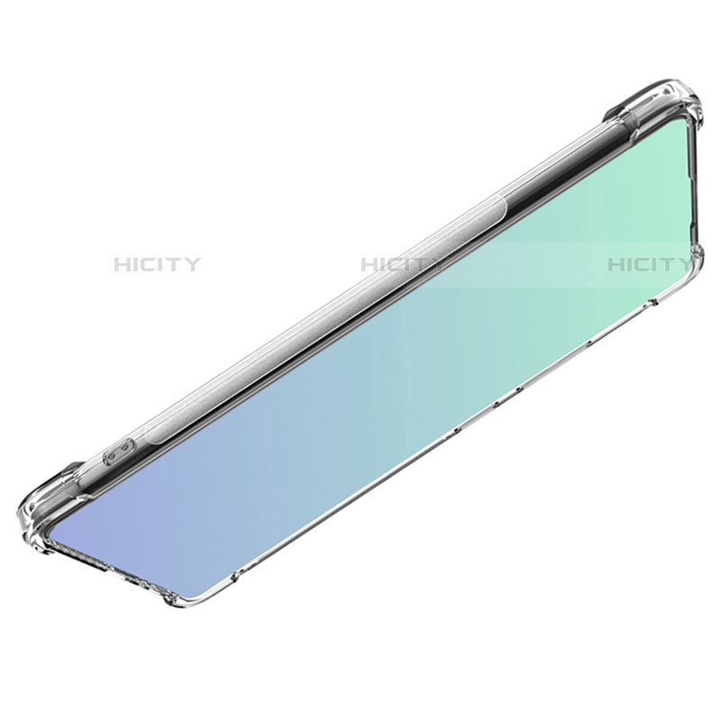 Silikon Schutzhülle Ultra Dünn Tasche Durchsichtig Transparent T02 für Motorola Moto Edge (2021) 5G Klar groß