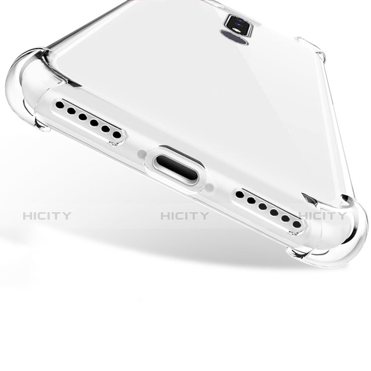 Silikon Schutzhülle Ultra Dünn Tasche Durchsichtig Transparent T02 für Nokia 3.1 Plus Klar groß