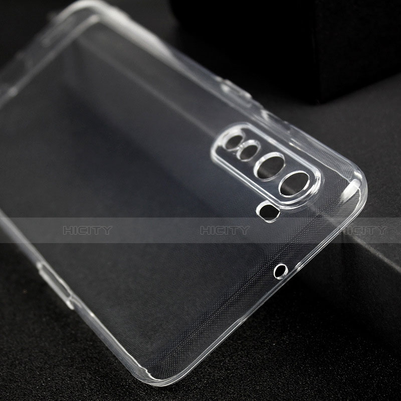 Silikon Schutzhülle Ultra Dünn Tasche Durchsichtig Transparent T02 für OnePlus Nord Klar