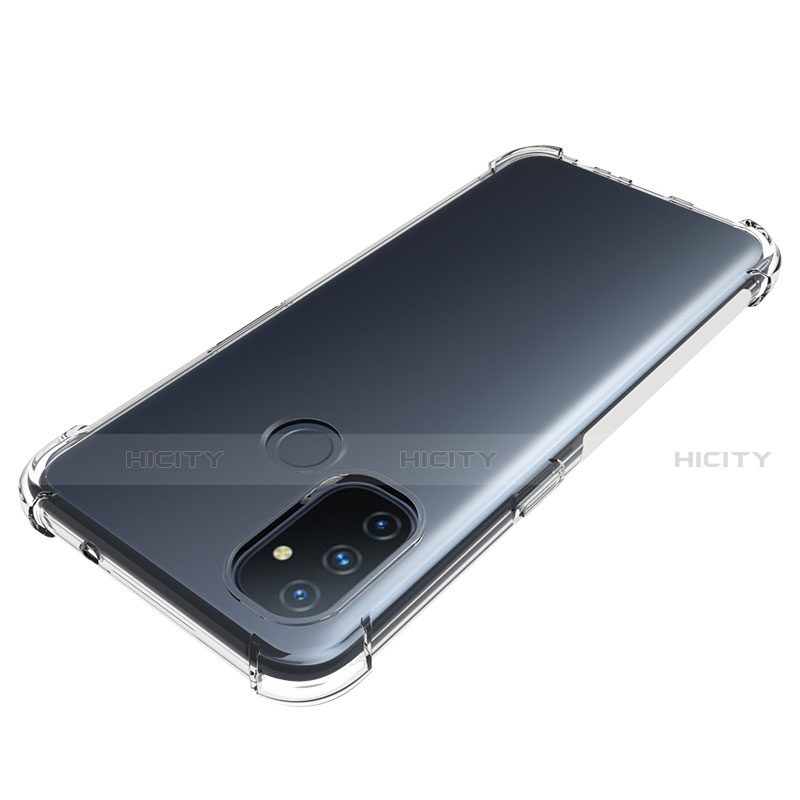 Silikon Schutzhülle Ultra Dünn Tasche Durchsichtig Transparent T02 für OnePlus Nord N100 Klar