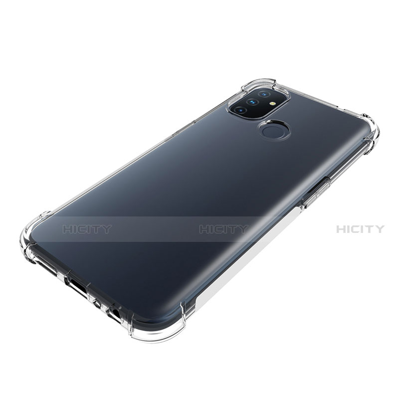 Silikon Schutzhülle Ultra Dünn Tasche Durchsichtig Transparent T02 für OnePlus Nord N100 Klar