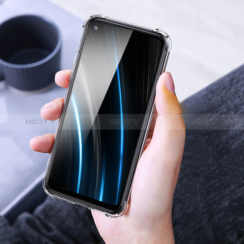 Silikon Schutzhülle Ultra Dünn Tasche Durchsichtig Transparent T02 für Samsung Galaxy A21s Klar