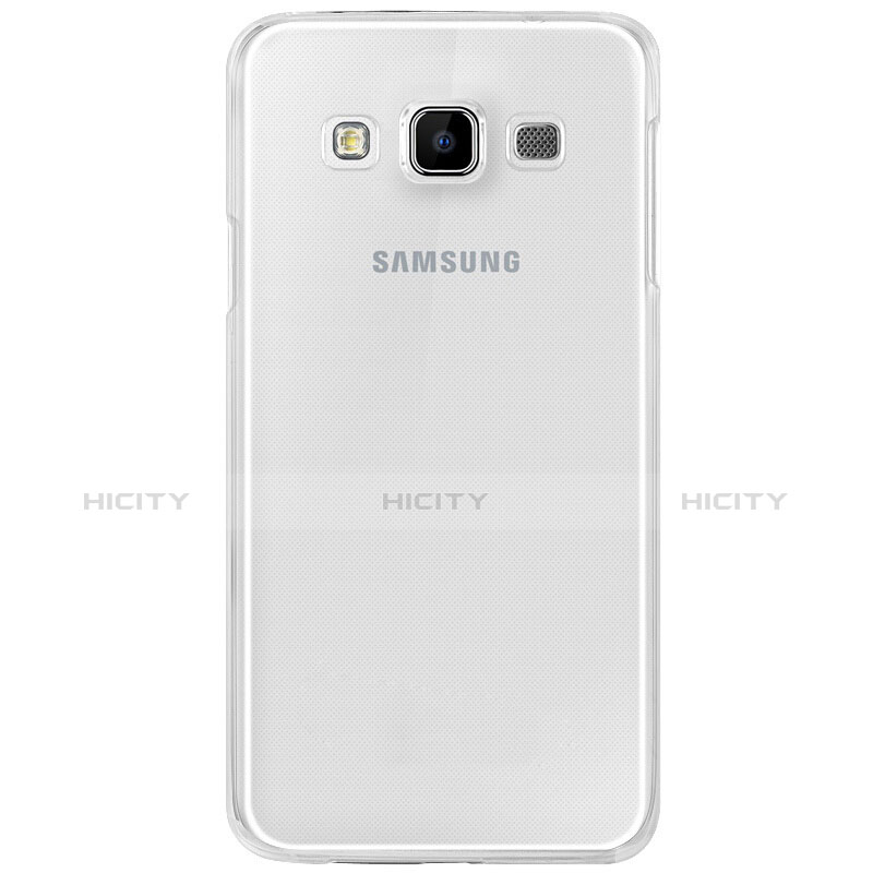 Silikon Schutzhülle Ultra Dünn Tasche Durchsichtig Transparent T02 für Samsung Galaxy A3 Duos SM-A300F Klar