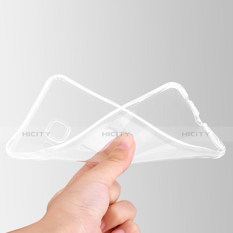 Silikon Schutzhülle Ultra Dünn Tasche Durchsichtig Transparent T02 für Samsung Galaxy C5 SM-C5000 Klar groß