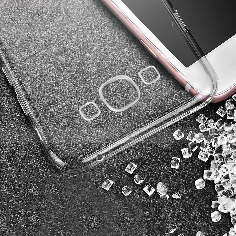 Silikon Schutzhülle Ultra Dünn Tasche Durchsichtig Transparent T02 für Samsung Galaxy J3 Pro (2016) J3110 Klar groß