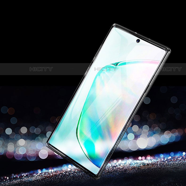 Silikon Schutzhülle Ultra Dünn Tasche Durchsichtig Transparent T02 für Samsung Galaxy Note 10 5G Klar