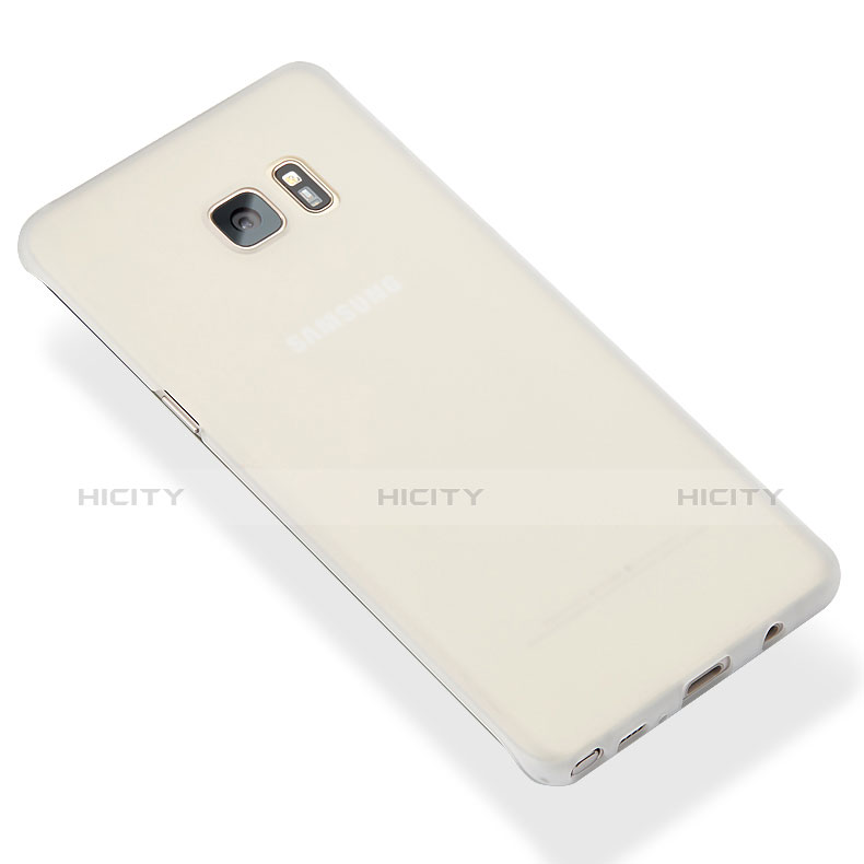 Silikon Schutzhülle Ultra Dünn Tasche Durchsichtig Transparent T02 für Samsung Galaxy Note 7 Klar groß