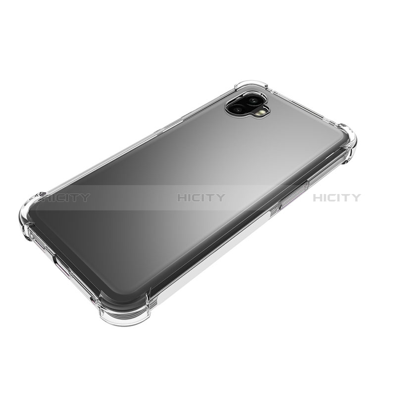 Silikon Schutzhülle Ultra Dünn Tasche Durchsichtig Transparent T02 für Samsung Galaxy Xcover Pro 2 5G Klar groß