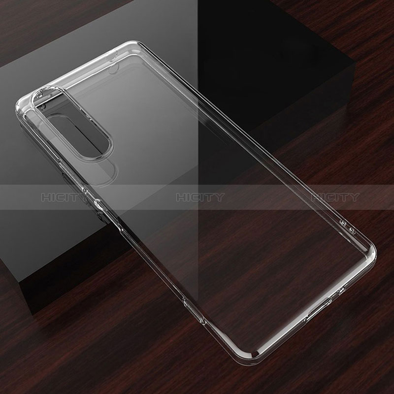 Silikon Schutzhülle Ultra Dünn Tasche Durchsichtig Transparent T02 für Sony Xperia 5 IV Klar