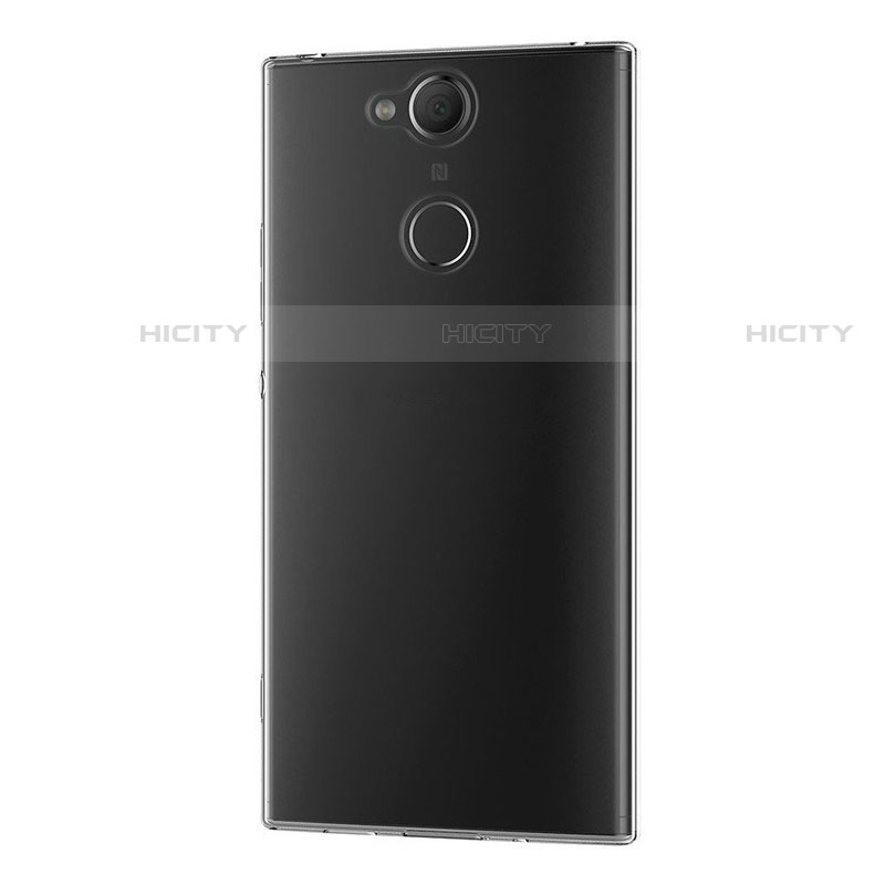 Silikon Schutzhülle Ultra Dünn Tasche Durchsichtig Transparent T02 für Sony Xperia XA2 Ultra Klar groß