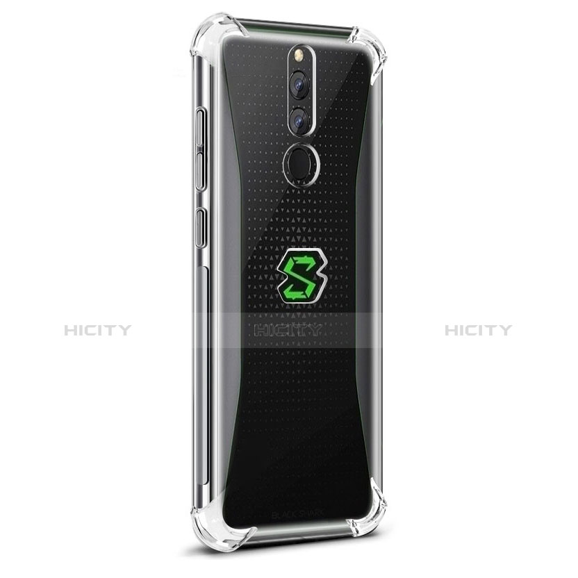 Silikon Schutzhülle Ultra Dünn Tasche Durchsichtig Transparent T02 für Xiaomi Black Shark Helo Klar Plus