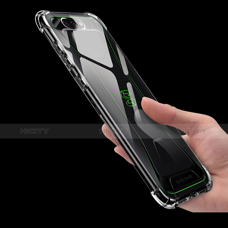 Silikon Schutzhülle Ultra Dünn Tasche Durchsichtig Transparent T02 für Xiaomi Black Shark Klar