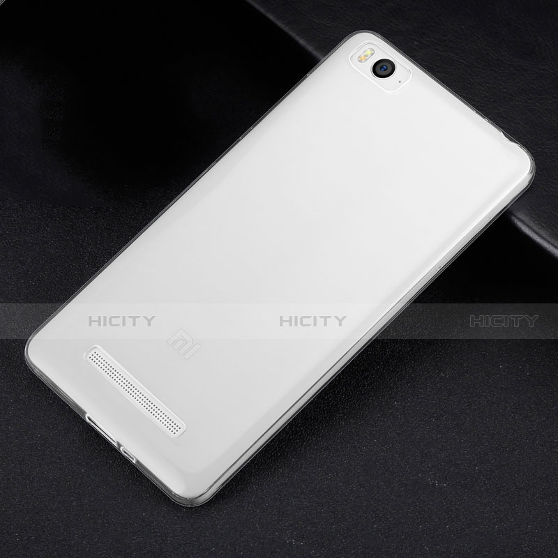 Silikon Schutzhülle Ultra Dünn Tasche Durchsichtig Transparent T02 für Xiaomi Mi 4C Klar groß