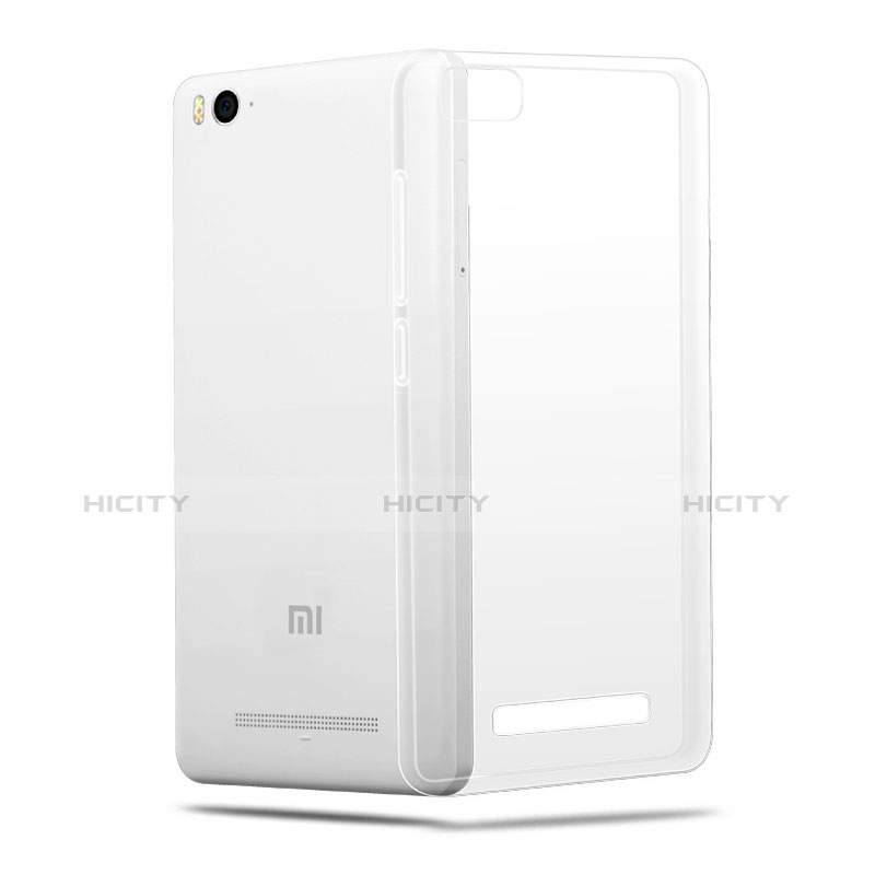 Silikon Schutzhülle Ultra Dünn Tasche Durchsichtig Transparent T02 für Xiaomi Mi 4i Klar groß