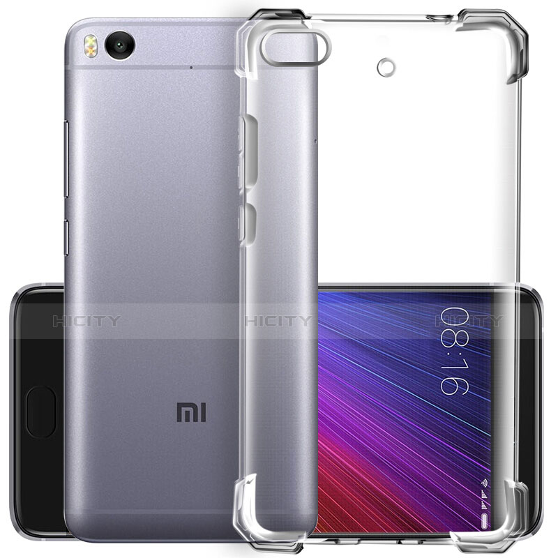 Silikon Schutzhülle Ultra Dünn Tasche Durchsichtig Transparent T02 für Xiaomi Mi 5S Klar Plus