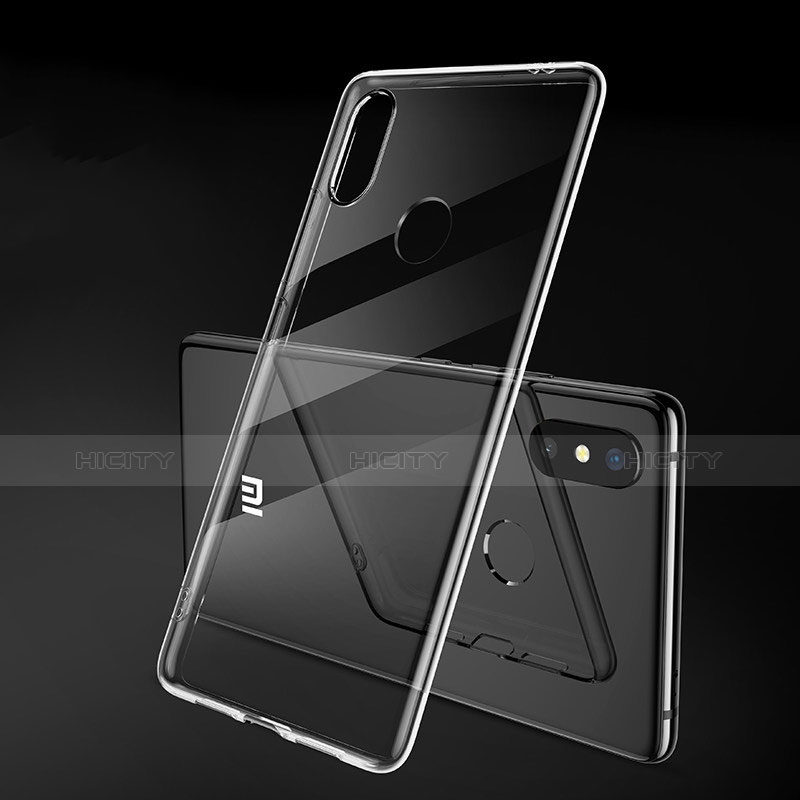 Silikon Schutzhülle Ultra Dünn Tasche Durchsichtig Transparent T02 für Xiaomi Mi 8 SE Klar