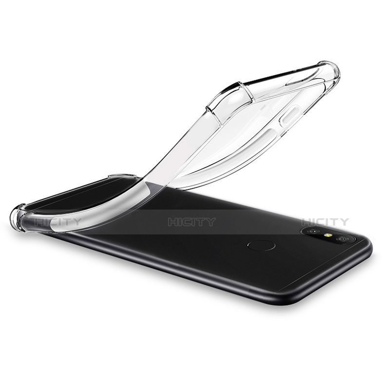 Silikon Schutzhülle Ultra Dünn Tasche Durchsichtig Transparent T02 für Xiaomi Mi A2 Lite Klar groß
