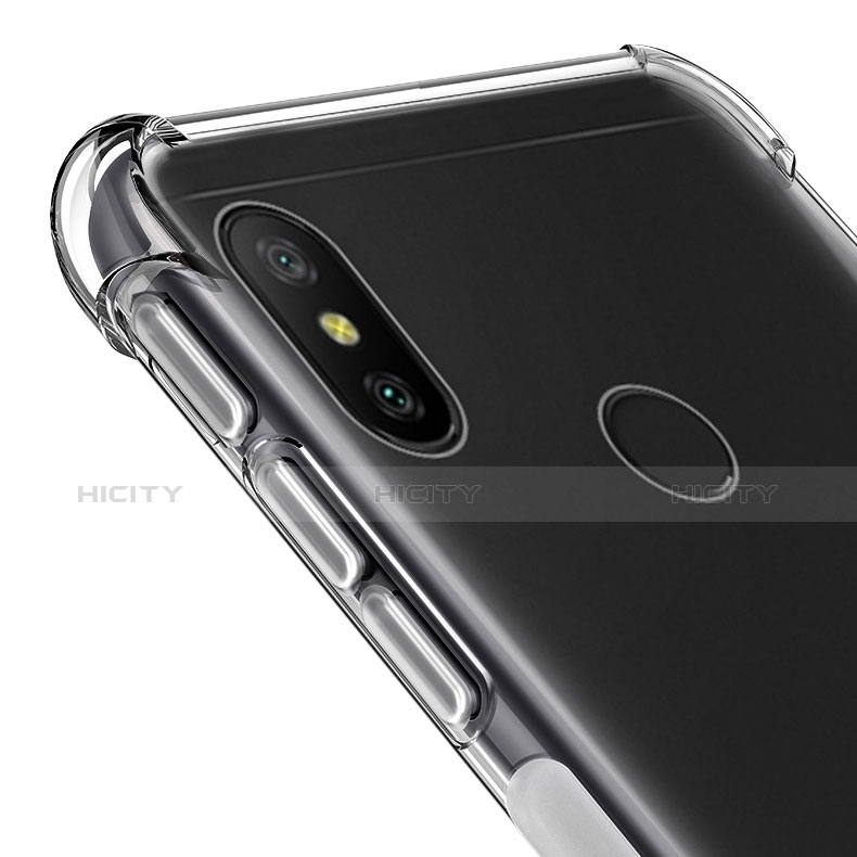 Silikon Schutzhülle Ultra Dünn Tasche Durchsichtig Transparent T02 für Xiaomi Mi A2 Lite Klar groß