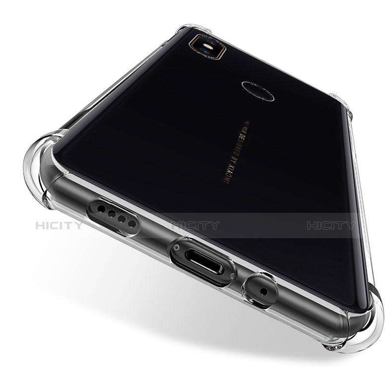 Silikon Schutzhülle Ultra Dünn Tasche Durchsichtig Transparent T02 für Xiaomi Mi Mix 2S Klar groß