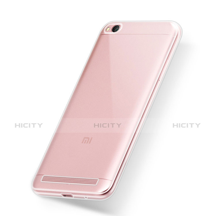 Silikon Schutzhülle Ultra Dünn Tasche Durchsichtig Transparent T02 für Xiaomi Redmi 5A Klar