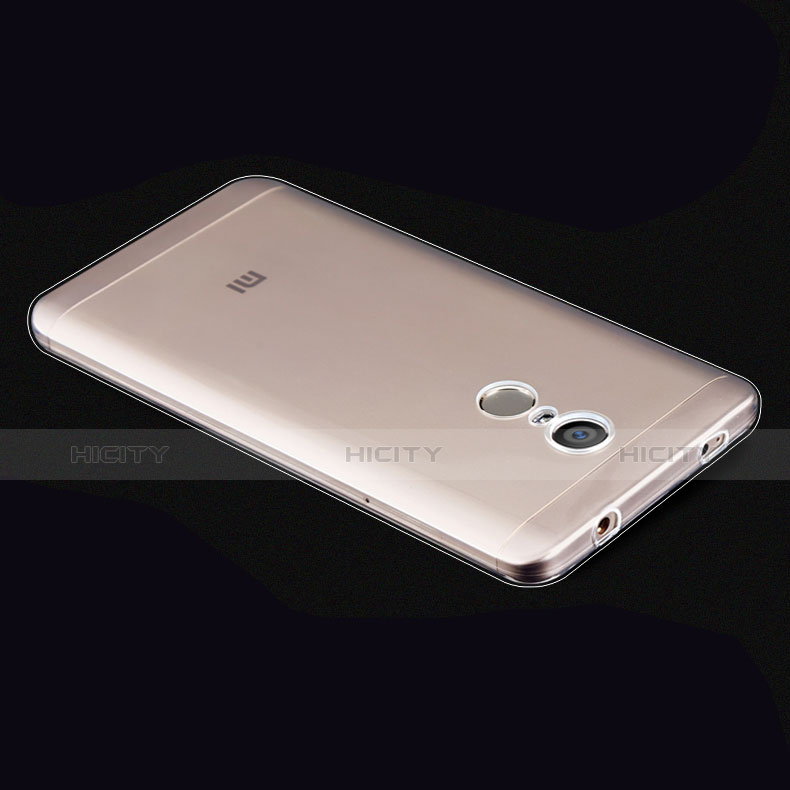 Silikon Schutzhülle Ultra Dünn Tasche Durchsichtig Transparent T02 für Xiaomi Redmi Note 4X High Edition Klar