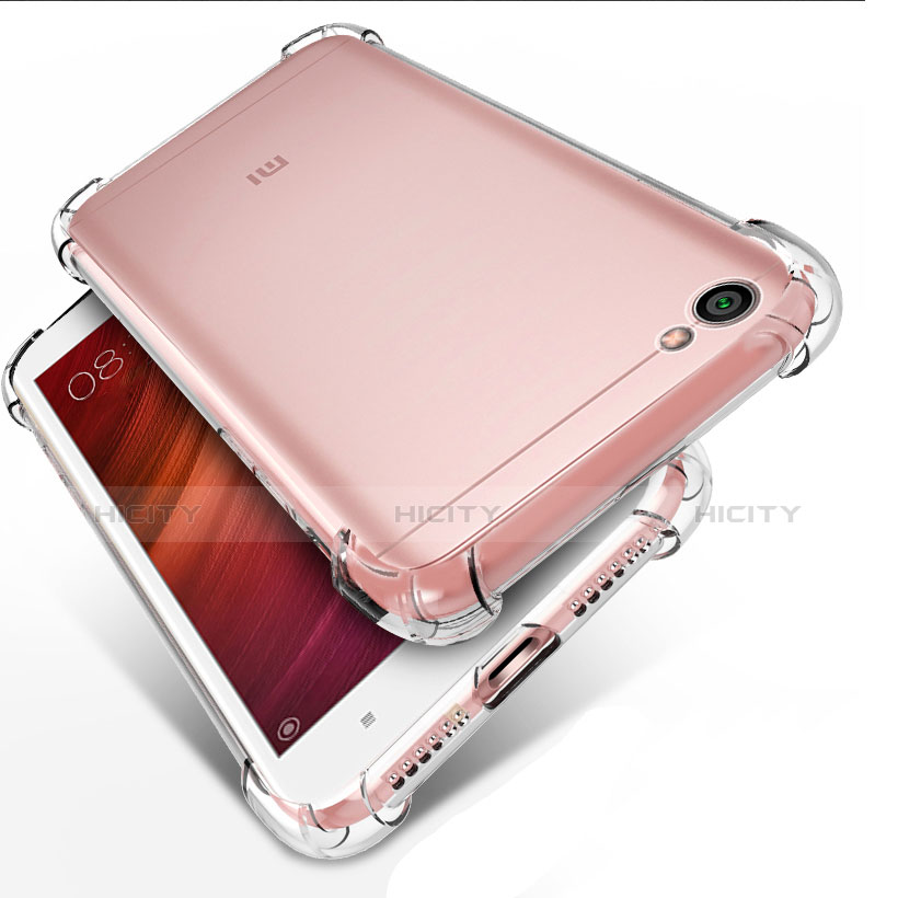 Silikon Schutzhülle Ultra Dünn Tasche Durchsichtig Transparent T02 für Xiaomi Redmi Note 5A Standard Edition Klar Plus