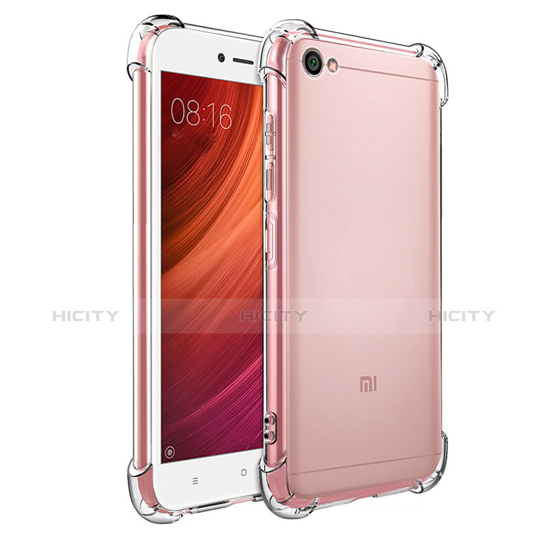 Silikon Schutzhülle Ultra Dünn Tasche Durchsichtig Transparent T02 für Xiaomi Redmi Note 5A Standard Edition Klar