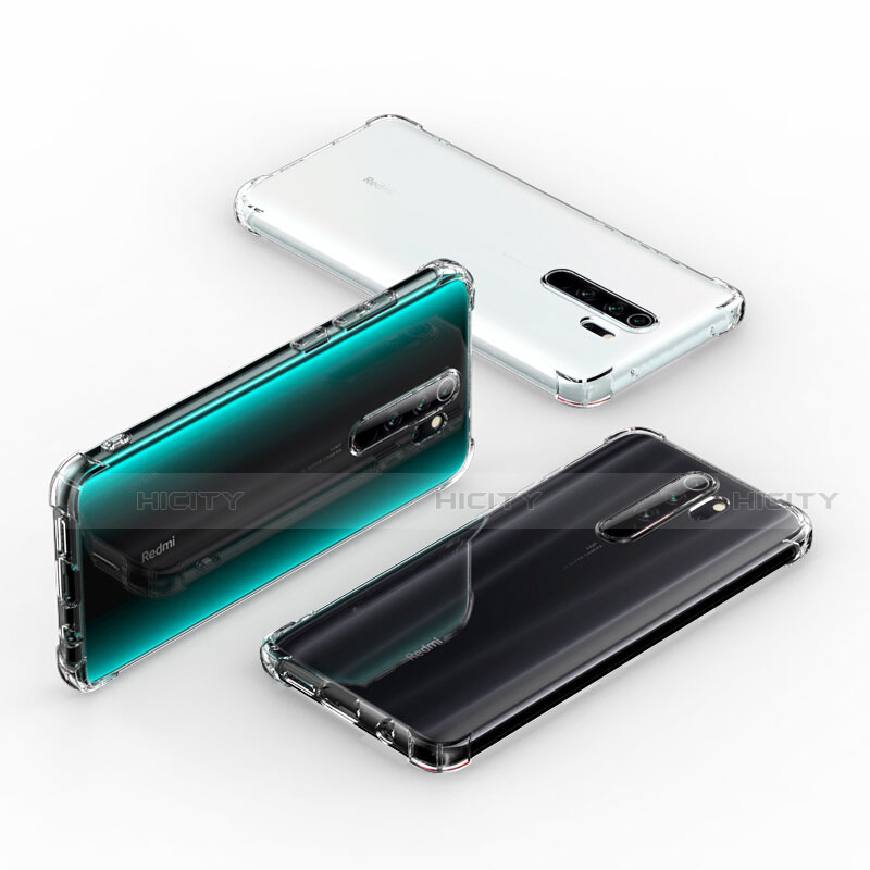 Silikon Schutzhülle Ultra Dünn Tasche Durchsichtig Transparent T02 für Xiaomi Redmi Note 8 Pro Klar