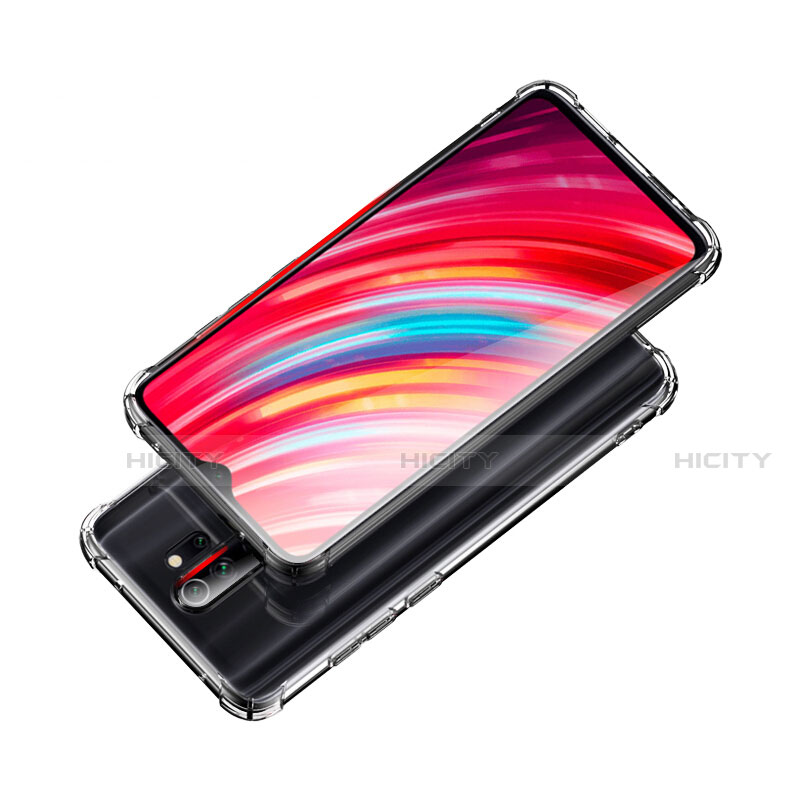 Silikon Schutzhülle Ultra Dünn Tasche Durchsichtig Transparent T02 für Xiaomi Redmi Note 8 Pro Klar