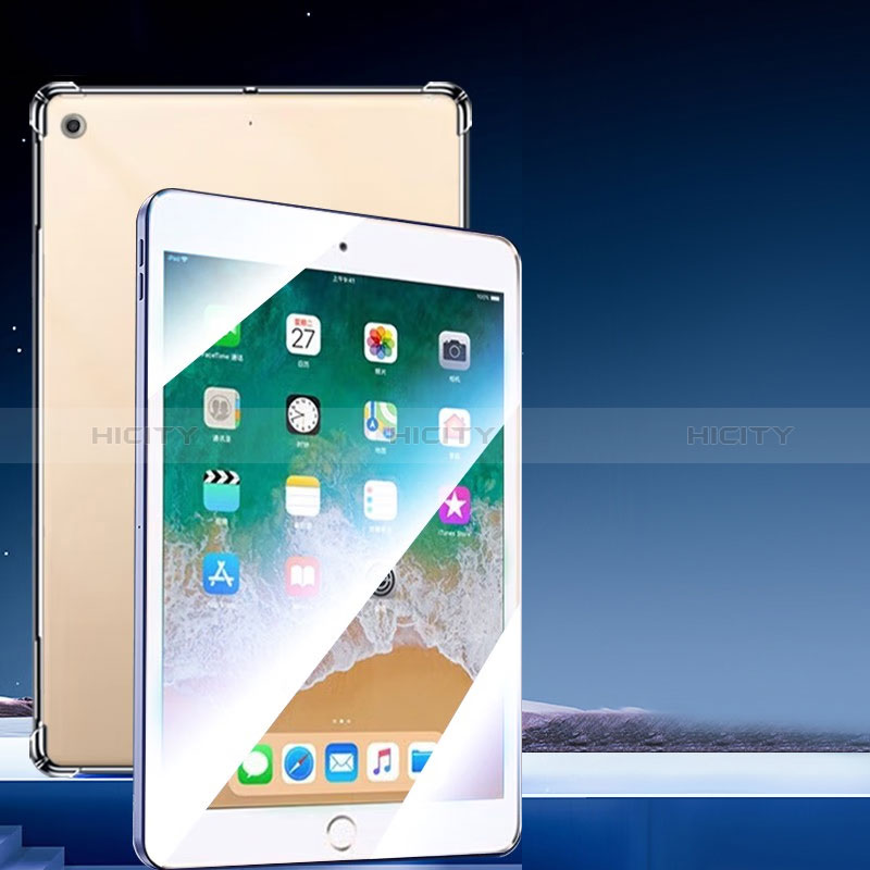 Silikon Schutzhülle Ultra Dünn Tasche Durchsichtig Transparent T03 für Apple iPad Air Klar
