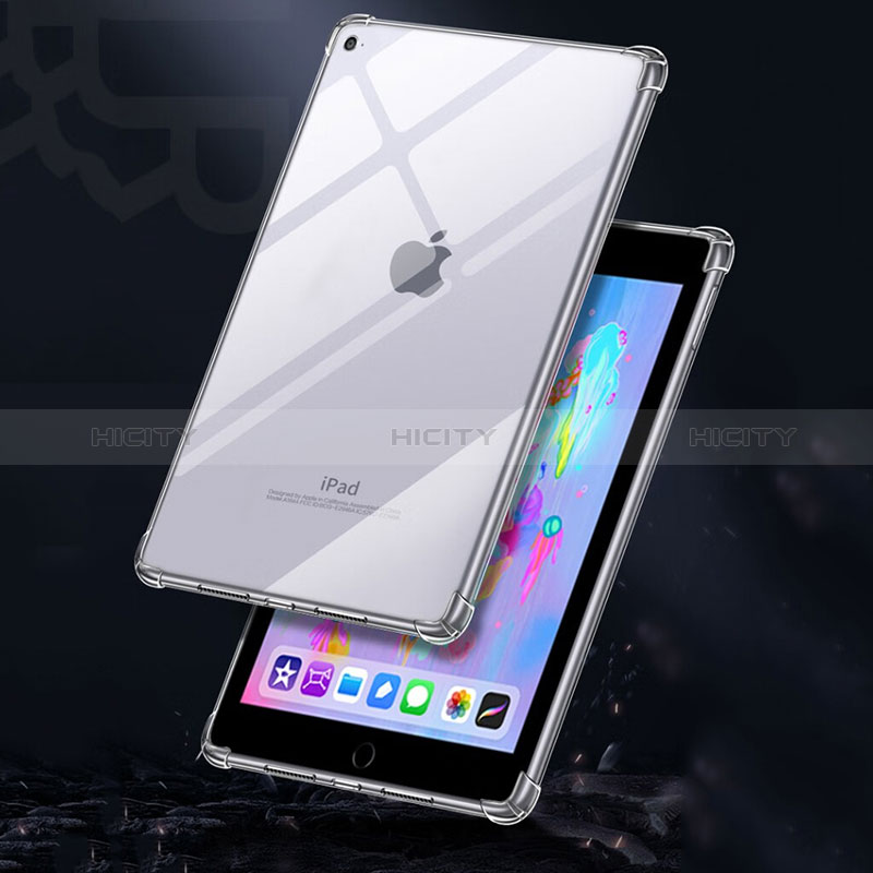 Silikon Schutzhülle Ultra Dünn Tasche Durchsichtig Transparent T03 für Apple iPad Air Klar