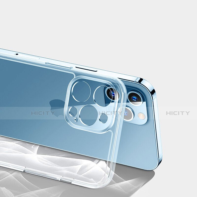 Silikon Schutzhülle Ultra Dünn Tasche Durchsichtig Transparent T03 für Apple iPhone 15 Pro Klar groß