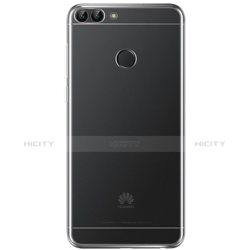 Silikon Schutzhülle Ultra Dünn Tasche Durchsichtig Transparent T03 für Huawei Enjoy 7S Klar groß