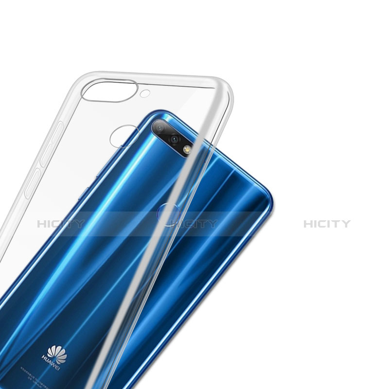 Silikon Schutzhülle Ultra Dünn Tasche Durchsichtig Transparent T03 für Huawei Enjoy 8 Klar